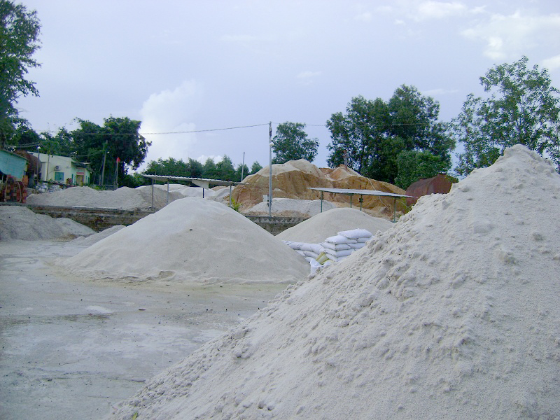 Xưởng sản xuất cát nhuyễn trắng